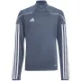 adidas Tiro 23 League Bluza treningowa Grey White Youth 152cm HS3491