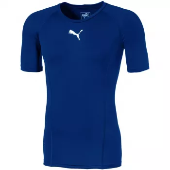 Puma LIGA Baselayer T-shirt męski z krótkim rękawem, kolor Peacoat, rozmiar L