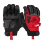 Milwaukee M/8 Wzmocnione Rękawice Robocze - Poziom cięcia C, Powłoka nitrylowa, Czarno-czerwone