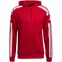 adidas Squadra 21 Bluza z kapturem Team Power Red/Biały, rozmiar S męski