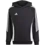 adidas Tiro 24 Bluza z kapturem Czarna IJ5611 128cm