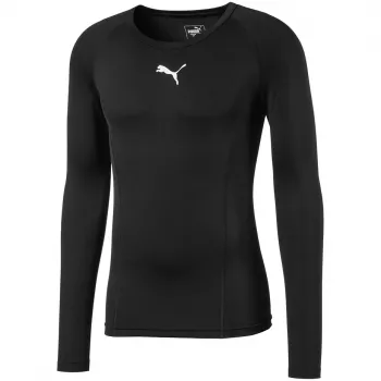 Puma Liga Baselayer Tee LS Męska koszulka kompresyjna z długim rękawem Czarna 655920 03 S