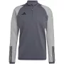 adidas Tiro 23 Competition Top treningowy męski Team Grey Four HU1316