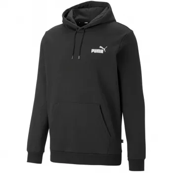 PUMA ESS+ 2 Col Small Logo Hoodie FL Czarny