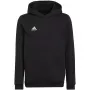 adidas Entrada 22 Bluza z kapturem dla dzieci, czarna