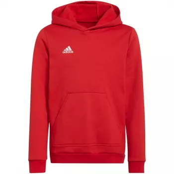 Adidas Entrada 22 Bluza z kapturem dziecięca Czerwona H57566 128cm