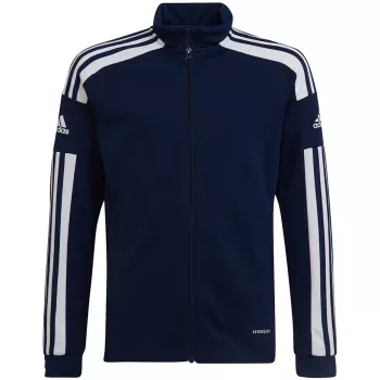 adidas Squadra 21 Bluza treningowa z pełnym zamkiem granatowa HC6276 młodzieżowa 140cm
