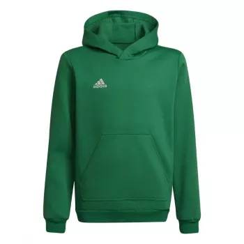 adidas Entrada 22 Hoody Bluza dziecięca Zielony 116cm