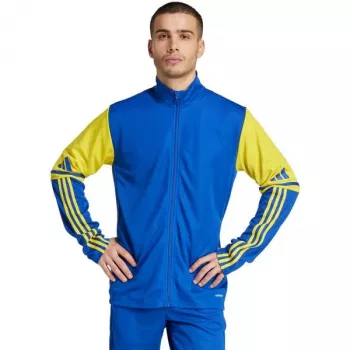 adidas Squadra 25 Koszulka treningowa męska do piłki nożnej z poliestru z recyklingu AEROREADY Team Royal Blue/Yellow L