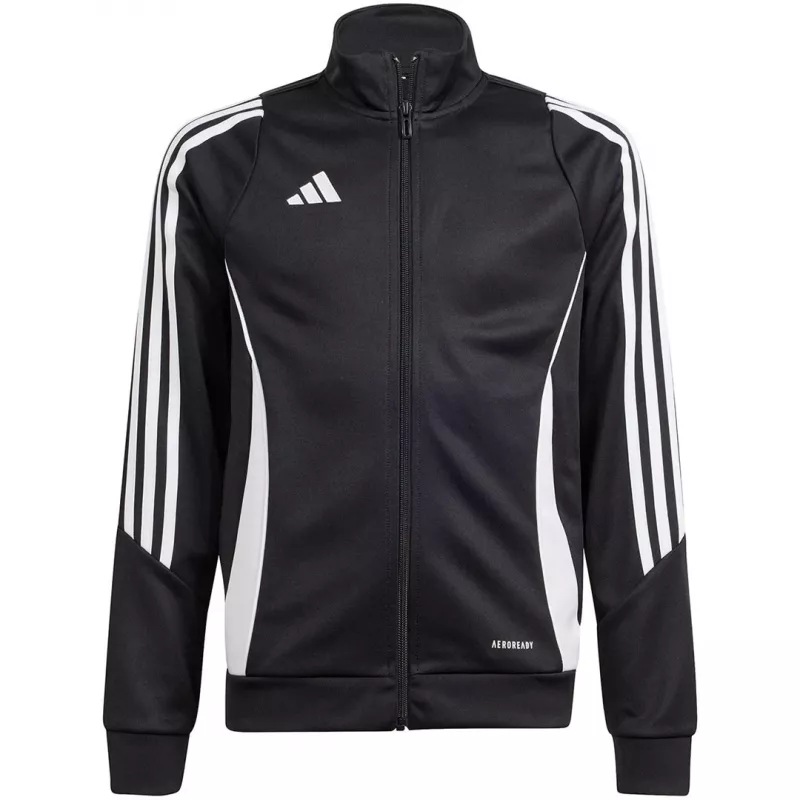 adidas Tiro 24 Bluza treningowa dla dzieci czarna IJ9958 rozmiar 128cm