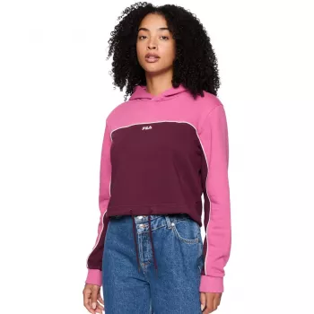 Bluza damska FIREANGEL Fila Laagna Różowa/Bordowa FAW0907 43200 L