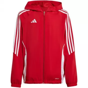 adidas Tiro 24 Kurtka treningowa dla dzieci Czerwona 128cm
