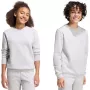 adidas Entrada 26 Bluza dresowa Średni szary melanż 152cm