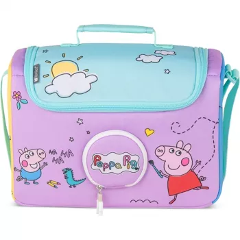 Tonies HörSpiel Transporter - etui Peppa Pig na Toniebox i figurki Tonies, różowe