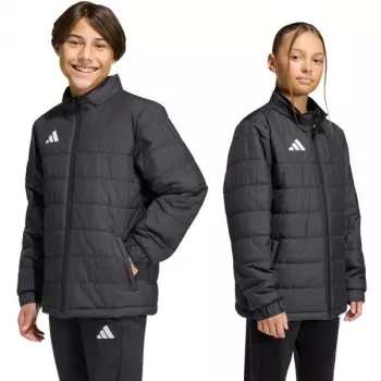 adidas Entrada 26 Light dziecięca kurtka treningowa czarna 152 cm