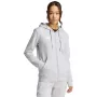 Bluza adidas Damska Entrada 26 z pełnym zamkiem, szara, rozmiar S