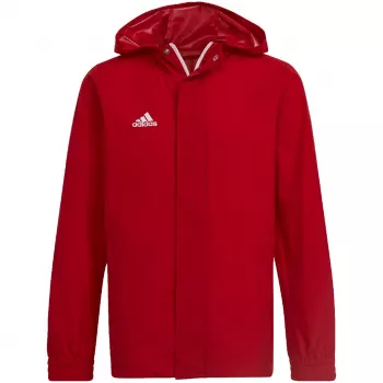 Kurtka adidas Entrada 22 All-Weather dla mężczyzn Team Power Red/Biały IK4013
