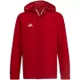 Kurtka adidas Entrada 22 All-Weather dla mężczyzn Team Power Red/Biały IK4013