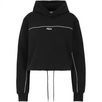 FILIPEK Damski Sweter Fila Laagna z polarem, czarny, rozmiar L