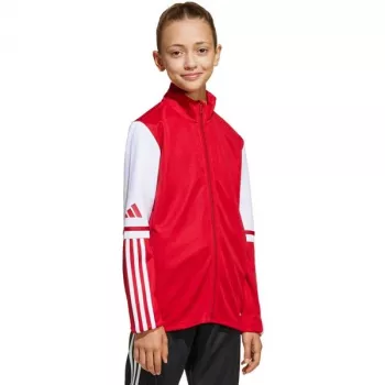 adidas Squadra 25 Treningowa bluza dziecięca Team Power Red/Biały 164cm