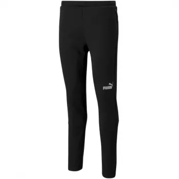 PUMA teamFINAL Casuals Spodnie męskie o zwężanym kroju, czarne