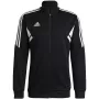 adidas Condivo 22 Kurtka dresowa męska czarna Slim Fit Full Zip AEROREADY Primegreen z recyklingu poliester HA6252