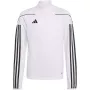 adidas Tiro 23 League Koszulka treningowa Biała/Czarna IB8477 Młodzieżowa 128cm