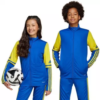 adidas Squadra 25 Koszulka treningowa junior Team Royal Blue/Biały 140cm