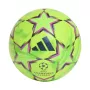 Piłka nożna adidas UCL Winter 26/27 League Stage, rozmiar 5, zielona/czarna/różowa