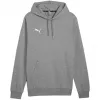 PUMA Team Goal Casuals Hoody średni szary melanż, rozmiar męski S