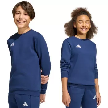 adidas Entrada 26 Bluza dresowa dla dzieci Granatowa 152 cm