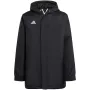 adidas Entrada 22 Stadium Kurtka dziecięca Czarna IB6078