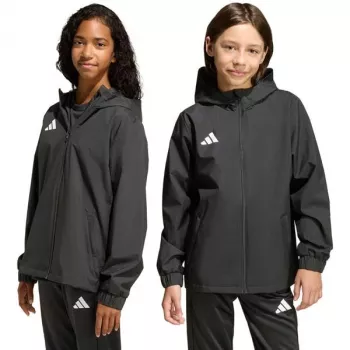 adidas Entrada 26 All Weather Kurtka dziecięca Czarny JZ9104 128cm