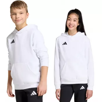 adidas Entrada 26 Hoody dziecięcy biały JZ6561 164cm
