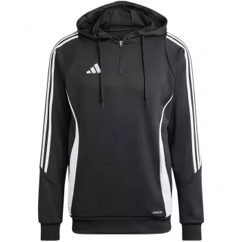 adidas Tiro 24 Treningowa bluza z kapturem męska czarna IJ9957