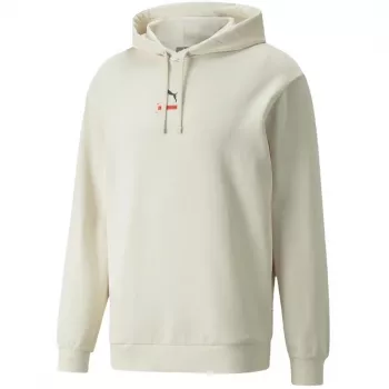 Bluza Puma Men's Better Hoodie TR w kolorze Pebble Beige z kapturem na sznurek i kieszenią kangur