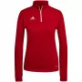 adidas Entrada 22 Top Treningowa bluza damska Czerwony L
