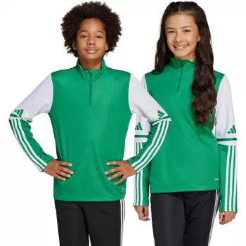 adidas Squadra 25 Koszulka treningowa dla dzieci Zielona/Biała 116 cm