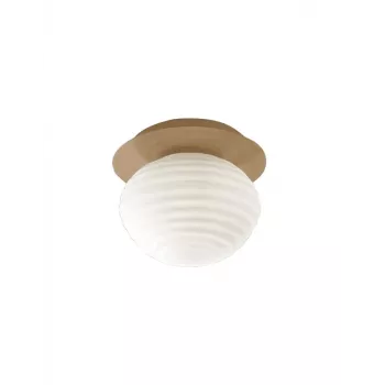 NO NAME Opalla 30W E27 30cm Biała Lampa Sufitowa