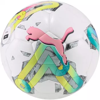 Puma Orbita 4 HYB FIFA Basic Piłka nożna Biało-Zielono-Różowa 83781 01 4