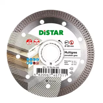 DISTAR MULTIGRES Tarcza diamentowa 125 x 1.4 x 10 x 22.23 mm