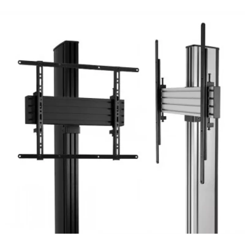 B-TECH AV SYSTEM X - Uniwersalny stojak podłogowy do płaskich ekranów (VESA 600 x 400) - 1,8 m