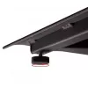 B-TECH AV SYSTEM X - Uniwersalny stojak podłogowy do płaskich ekranów (VESA 600 x 400) - 1,8 m