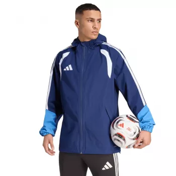 adidas Tiro 26 Kurtka przeciwdeszczowa męska, granatowa, L