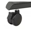 B-TECH AV SYSTEM X - Uniwersalny niski wózek pod płaski ekran (VESA 600 x 400) - 0.75m słupki Ø50mm