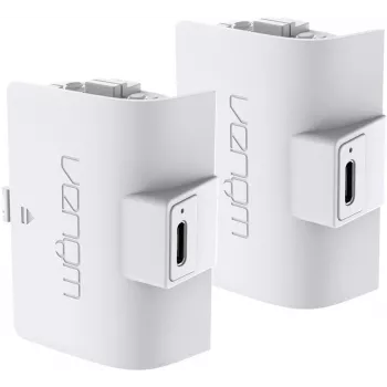 Venom High Capacity Rechargeable Battery Pack do kontrolera PS5 DualSense - Biały