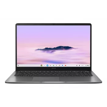 ASUS Chromebook CX1505CTA-ISSS70396 15,6 cala Full HD Laptop Intel Core i3-N355 8GB RAM 128GB eMMC ChromeOS francuski AZERTY Transparent Silver