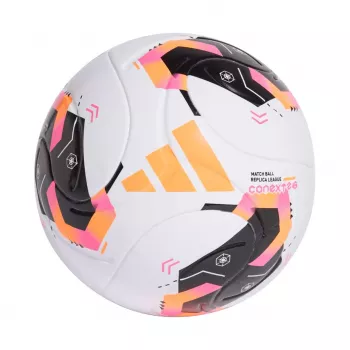 adidas Conext 26 League Piłka nożna rozmiar 5 Biała/Czarna/Solar Orange KE5865