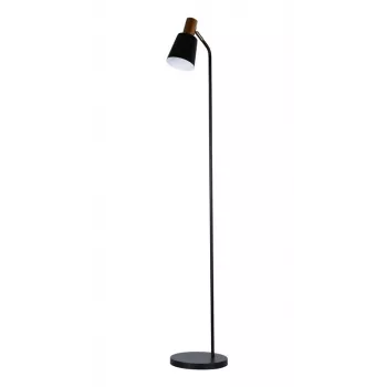 DAVI Lampa podłogowa ML68915B-1 E27 Czarna 40W