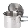 ESBIT PT625ST Naczynie kempingowe 0,625 l ze stali nierdzewnej